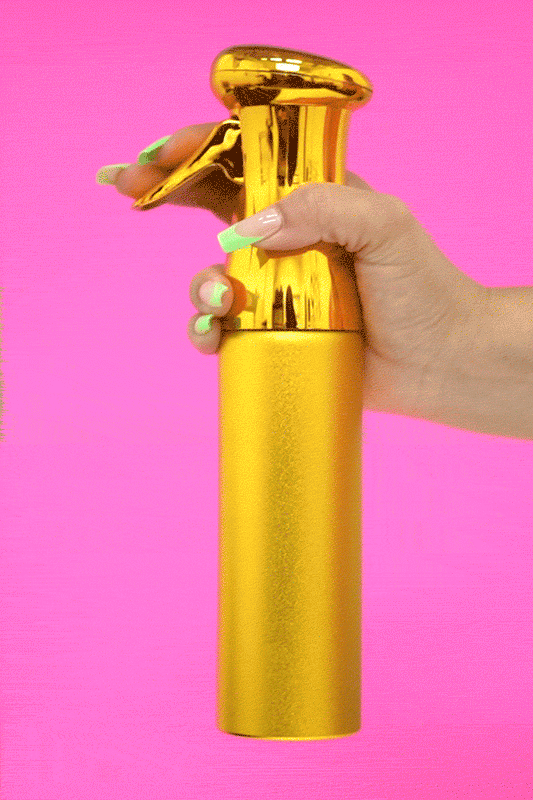 Luminous Continuous Spray Bottle - Golden Glow