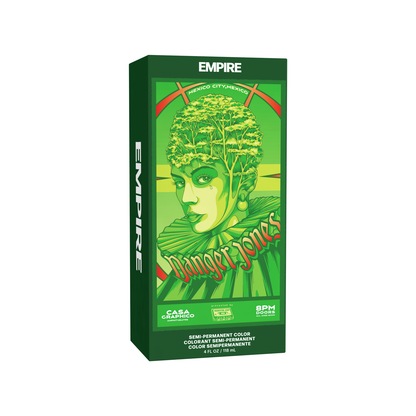 Danger Jones -  Semi-Permanent Color - Empire Green 118ml
