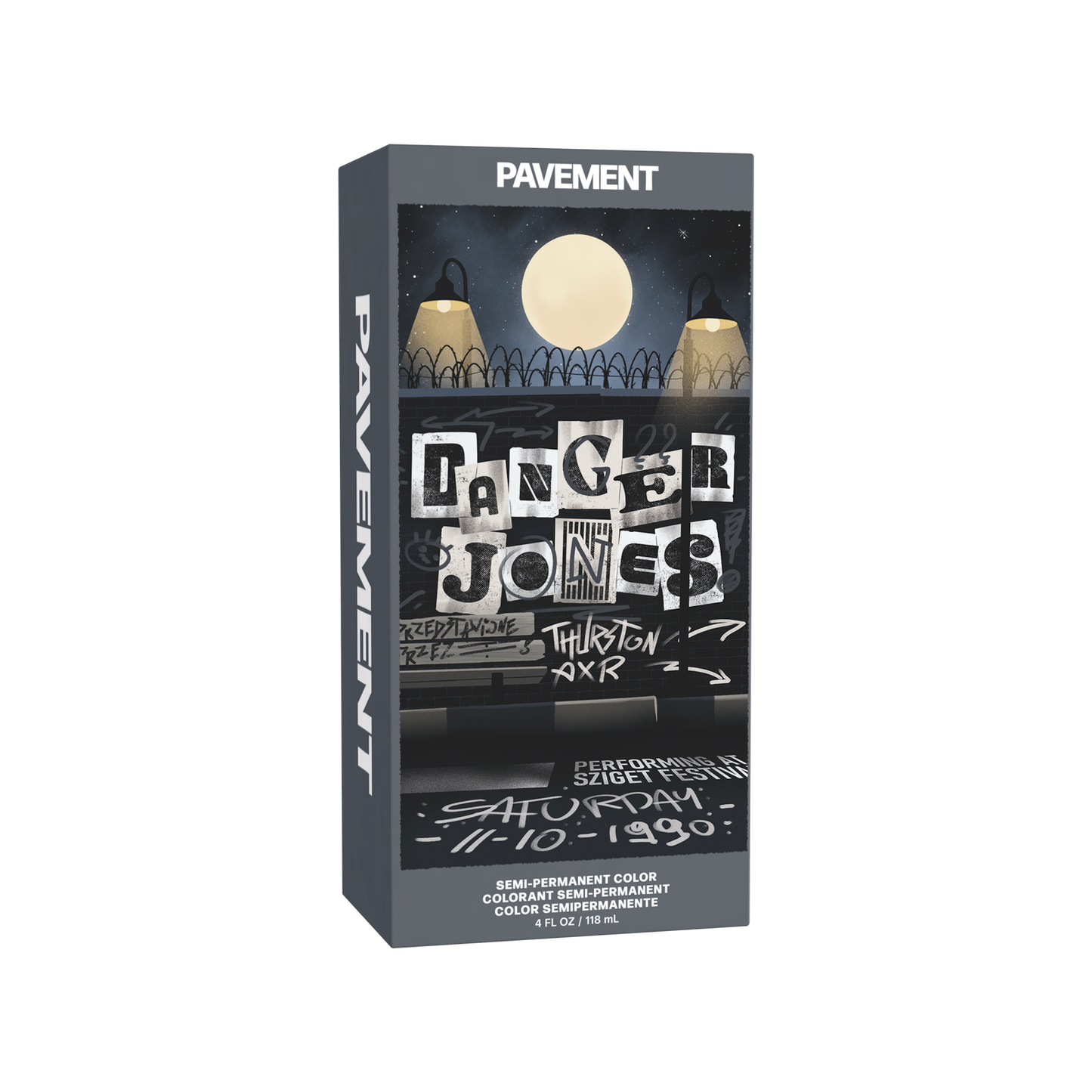 Danger Jones -  Semi-Permanent Color - Pavement Grey 118ml