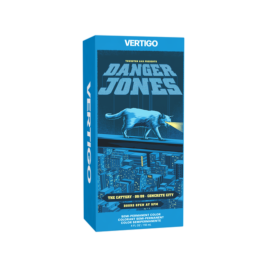 Danger Jones -  Semi-Permanent Color - Vertigo Neon Blue 118ml