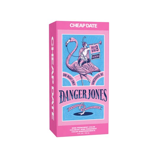 Danger Jones -  Semi-Permanent Color - Cheap Date Light Pink 118ml