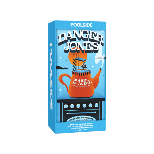 Danger Jones -  Semi-Permanent Color - Poolside Light Blue 118ml