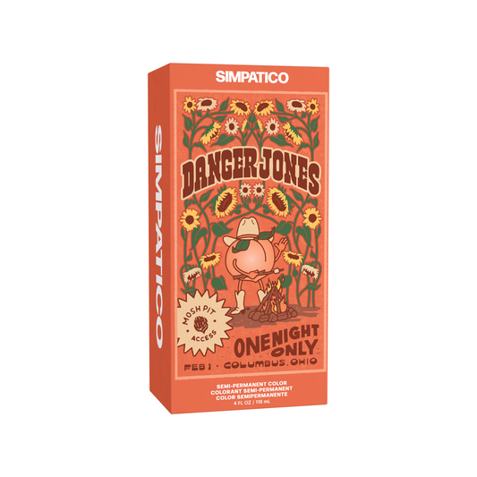 Danger Jones -  Semi-Permanent Color - Simpatico Light Peach 118ml