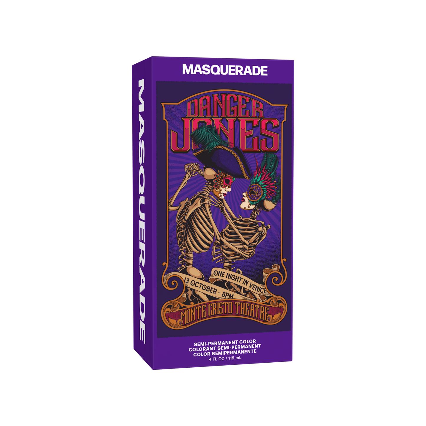 Danger Jones -  Semi-Permanent Color - Masquerade Purple 118ml