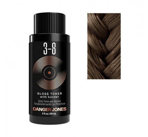 Gloss Toner with Bonder 60ml3-8 Brown