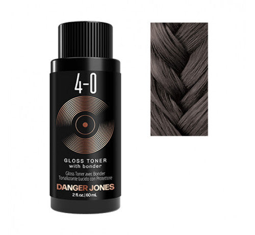 Gloss Toner with Bonder 60ml4-0 Natural