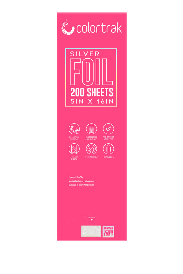 Colortrak Silver Foil Flat Sheets 5x16