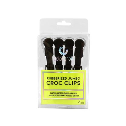 Rubberized Jumbo Croc Clips