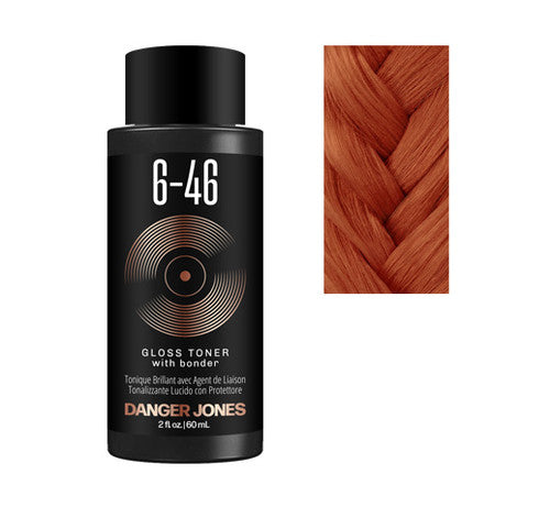 Gloss Toner with Bonder 60ml 6-46 Copper/Red