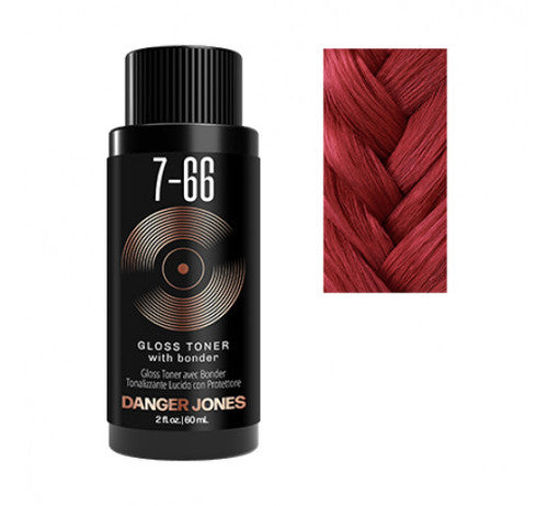 Gloss Toner with Bonder 60ml 7-66 Red