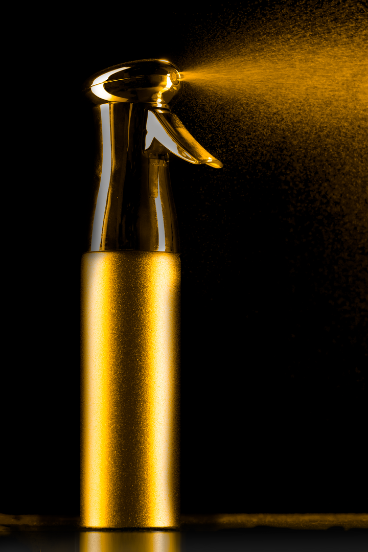 Luminous Continuous Spray Bottle - Golden Glow