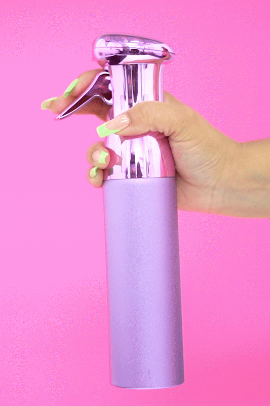 Luminous Continuous Spray Bottle - Lilac Frost