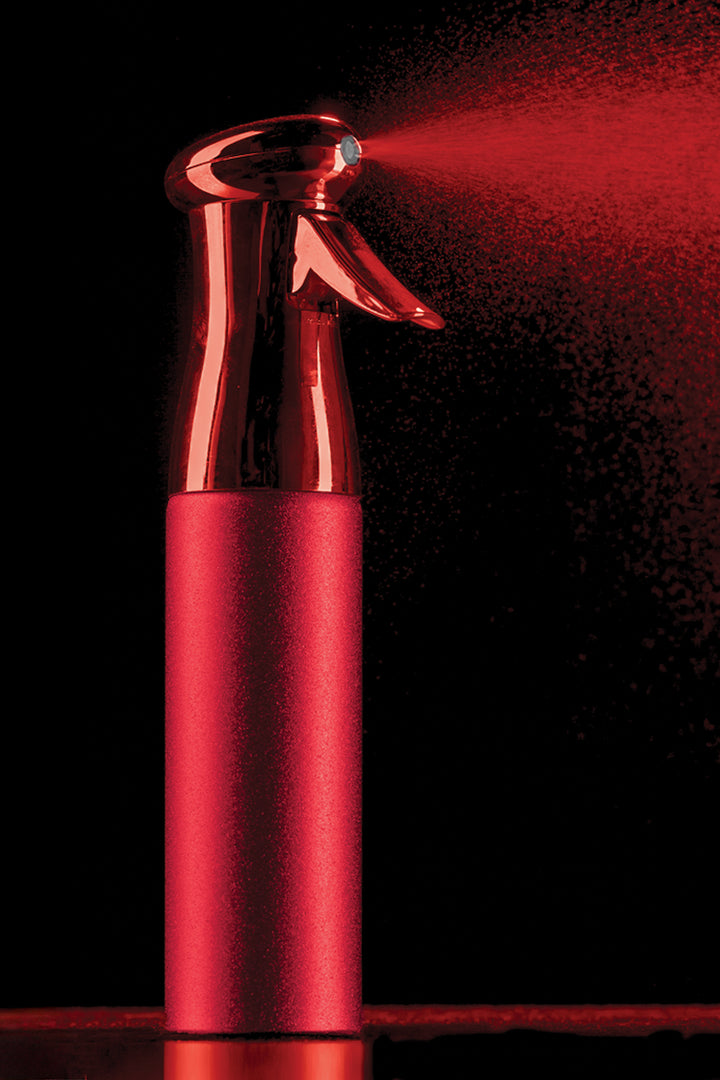 Luminous Continuous Spray Bottle - Red