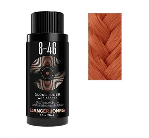 Gloss Toner with Bonder 60ml 8-46 Copper/Red