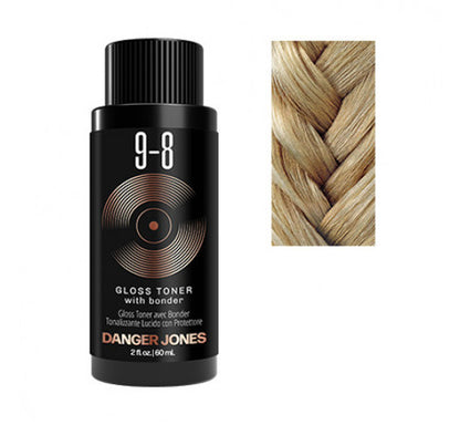 Gloss Toner with Bonder 60ml 9-8 Brown