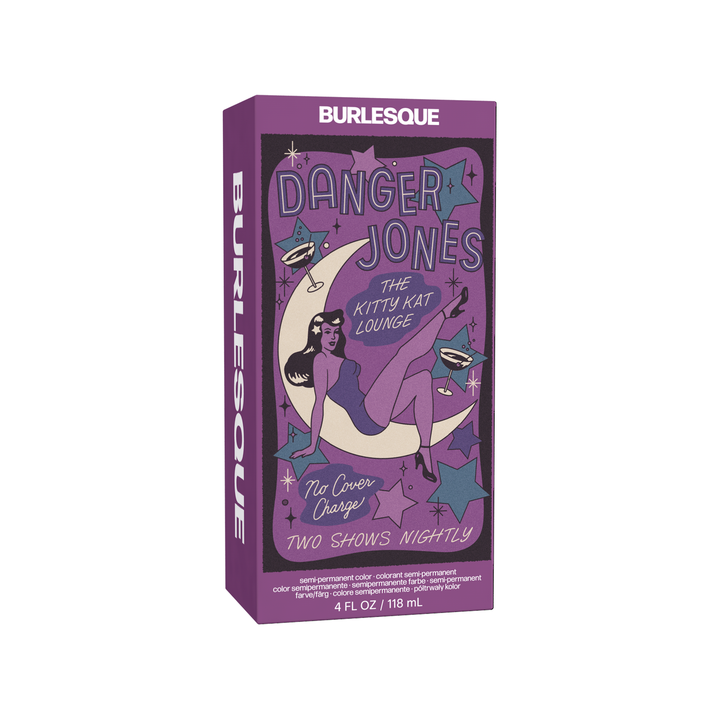 Danger Jones -  Semi-Permanent Color - Burlesque Mauve 118ml
