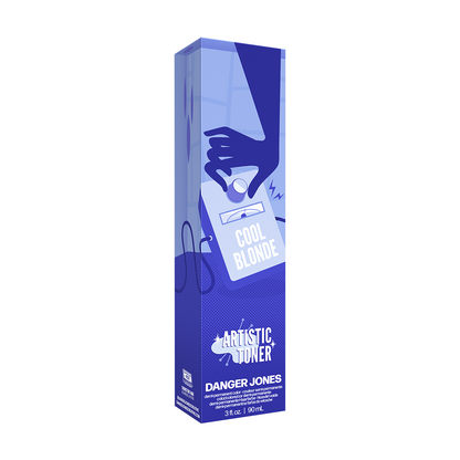 Danger Jones -  Artistic Toner - Demi-Permanent Cream Hair Color - Cool Blonde