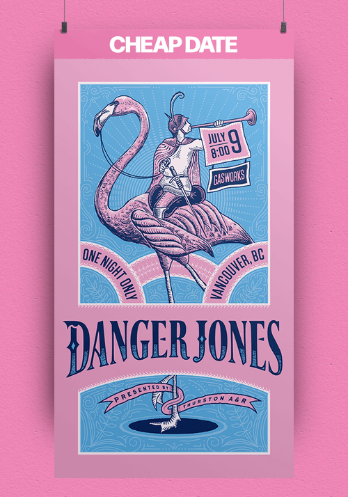 Danger Jones -  Semi-Permanent Color - Cheap Date Light Pink 118ml