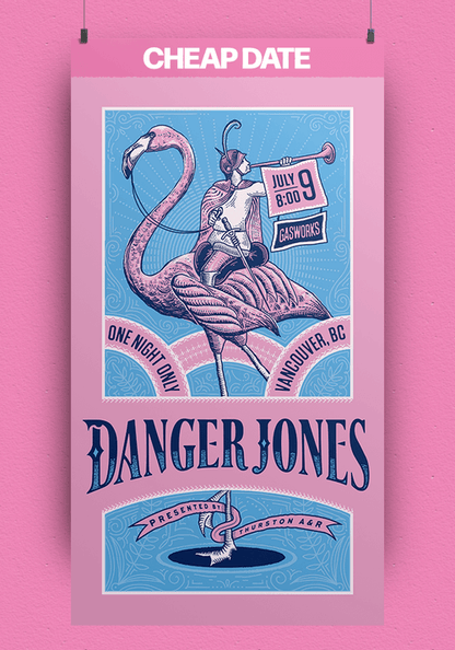 Danger Jones -  Semi-Permanent Color - Cheap Date Light Pink 118ml