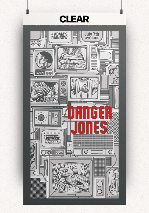 Danger Jones -  Semi-Permanent Color - Clear 118ml
