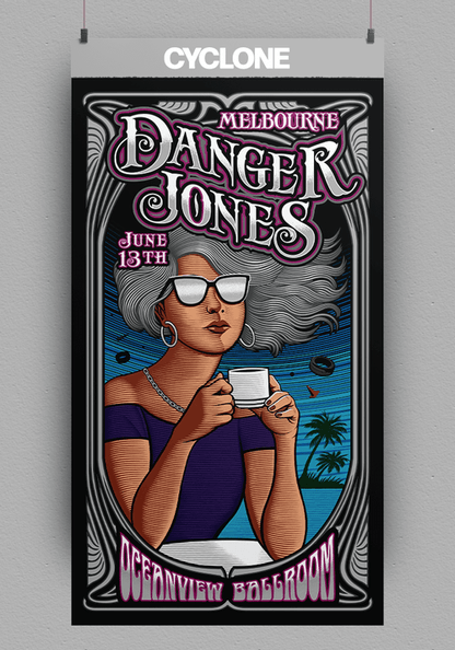 Danger Jones -  Semi-Permanent Color - Cyclone Silver 118ml