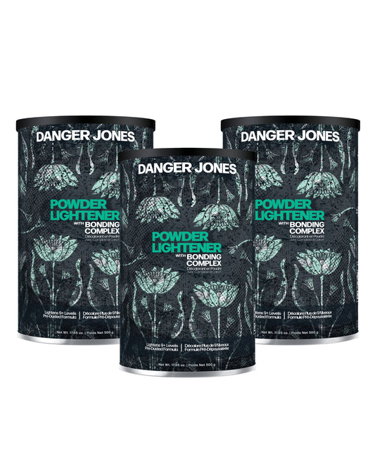 Danger Jones -  Powder Lightener with Bonding Complex Bulk Deal 3 x 500g