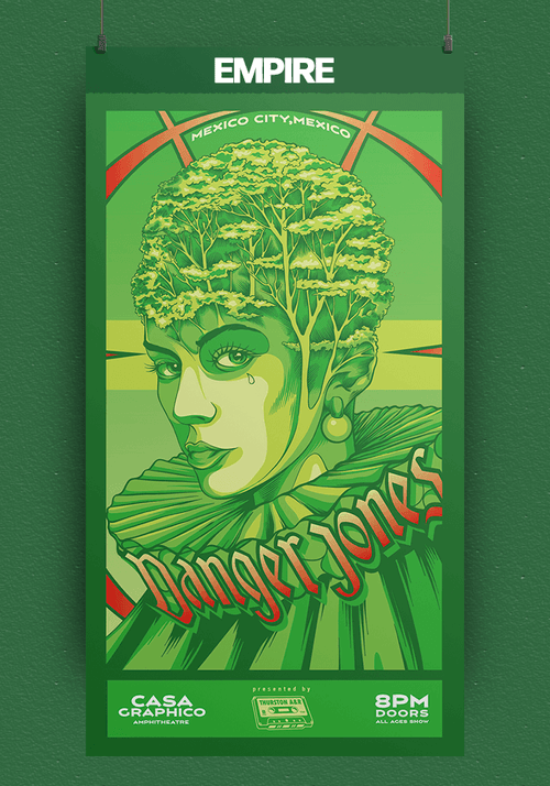 Danger Jones -  Semi-Permanent Color - Empire Green 118ml