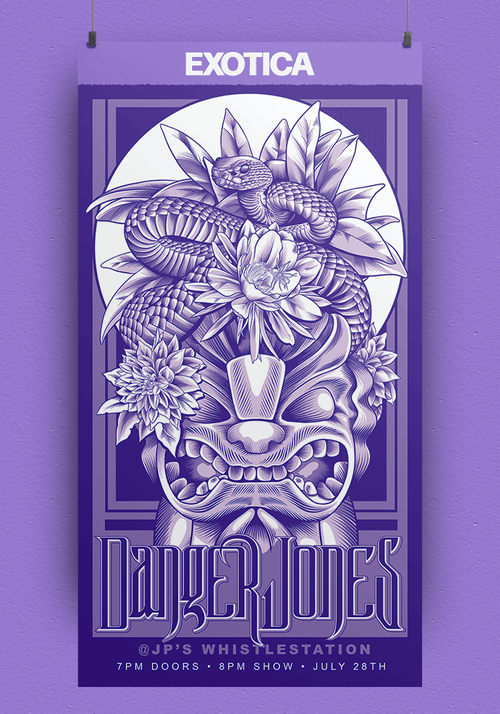 Danger Jones -  Semi-Permanent Color - Exotica Light Purple 118ml