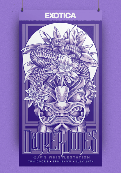 Danger Jones -  Semi-Permanent Color - Exotica Light Purple 118ml