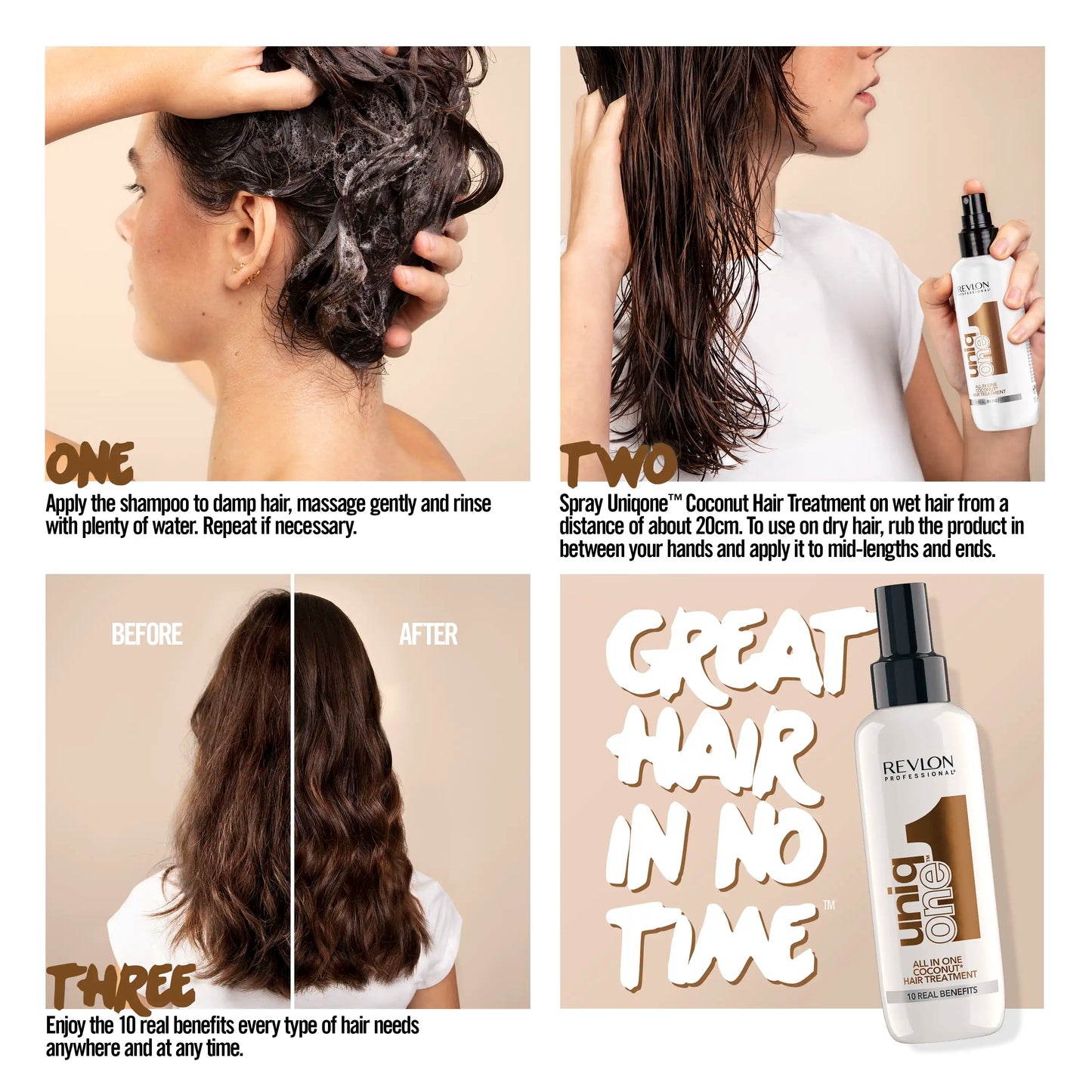 UNIQONETM HAIR TREATMENT COCONUT FRAGRANCE