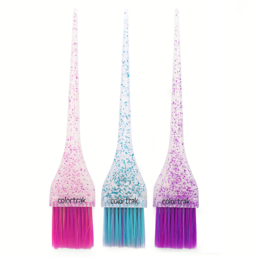 Colortrak Mini Glitter Canister Brushes