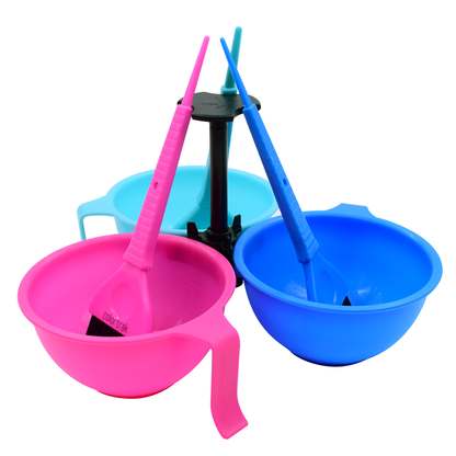 Colortrak Connect-a-bowl Color Caddy & Brushes