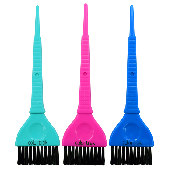 Colortrak Wide Color Firm Bristles Brushes