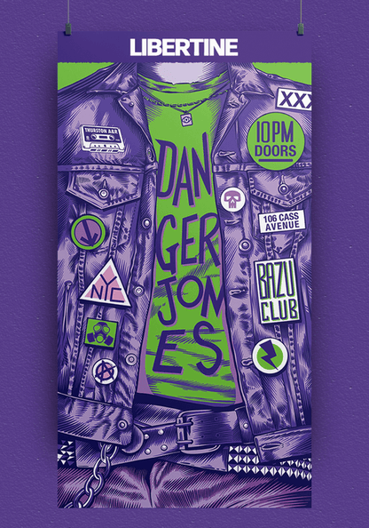 Danger Jones -  Semi-Permanent Color - Libertine Violet 118ml