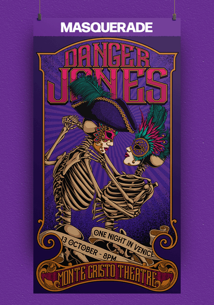Danger Jones -  Semi-Permanent Color - Masquerade Purple 118ml