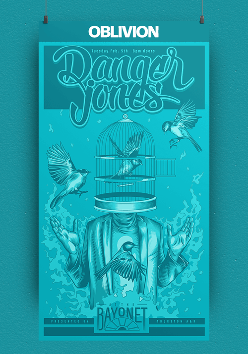 Danger Jones -  Semi-Permanent Color - Oblivion Teal 118ml