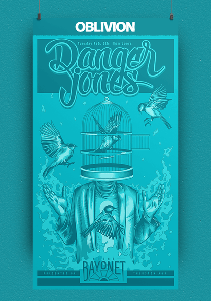 Danger Jones -  Semi-Permanent Color - Oblivion Teal 118ml