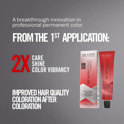 REVLONISSIMO COLORSMETIQUETM – HAIR COLOR OF THE YEAR 2026: 66.66 BOLD CRIMSON RED