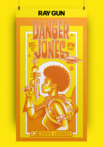 Danger Jones -  Semi-Permanent Color - Ray Gun Neon Yellow 118ml