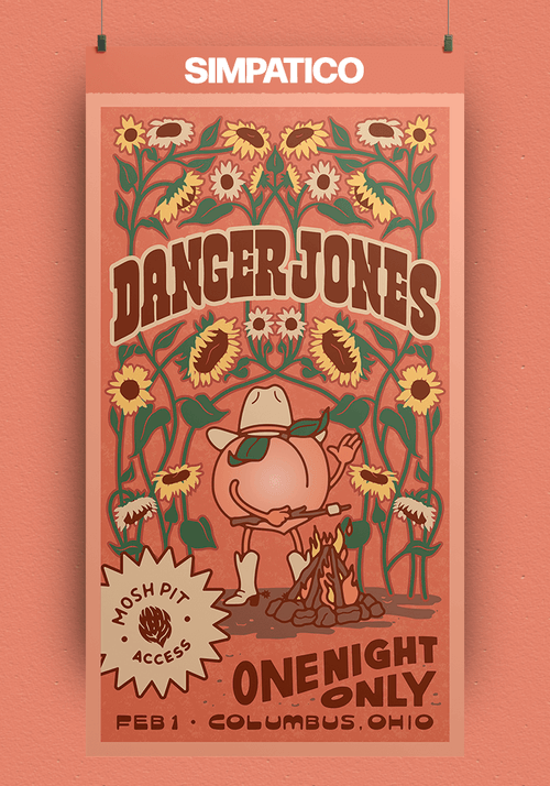 Danger Jones -  Semi-Permanent Color - Simpatico Light Peach 118ml