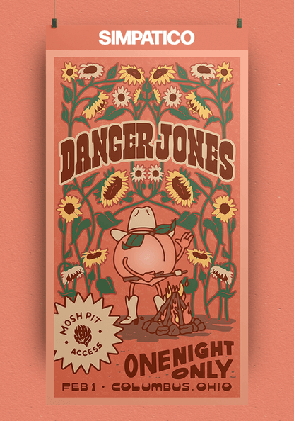 Danger Jones -  Semi-Permanent Color - Simpatico Light Peach 118ml