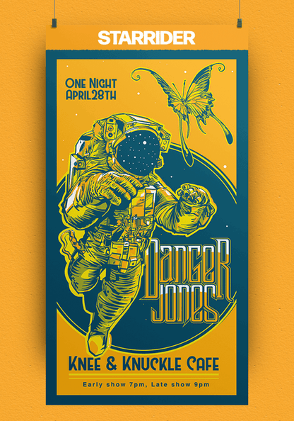 Danger Jones -  Semi-Permanent Color - Starrider Yellow 118ml