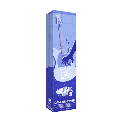 Danger Jones -  Artistic Toner - Demi-Permanent Cream Hair Color - Violet Blonde