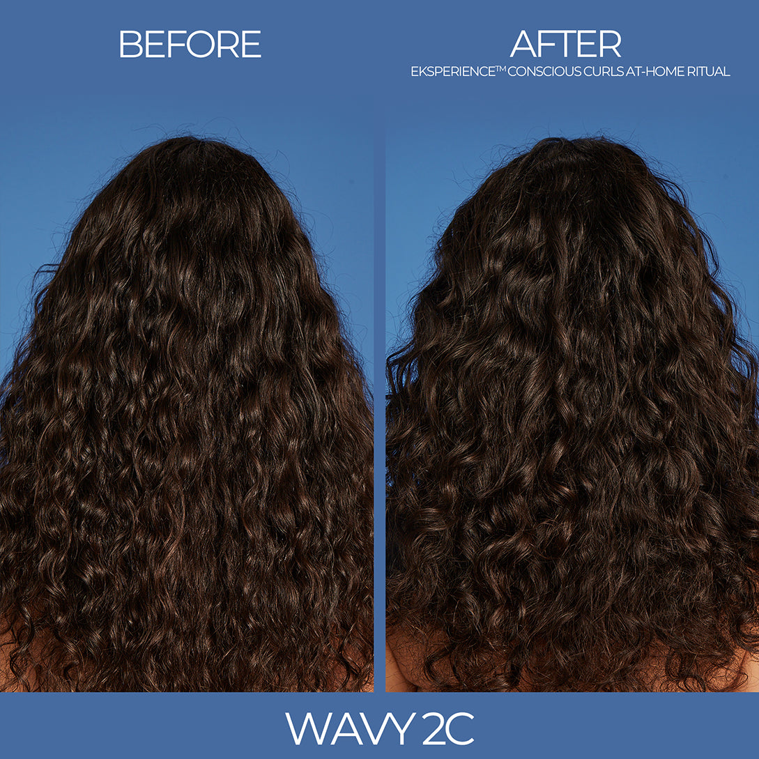 EKSPERIENCETM CONSCIOUS CURLS 360o DEFINER LEAVE-IN & REFRESHER GEL CREAM