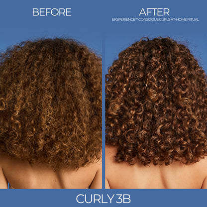 EKSPERIENCETM CONSCIOUS CURLS 360o DEFINER LEAVE-IN & REFRESHER GEL CREAM