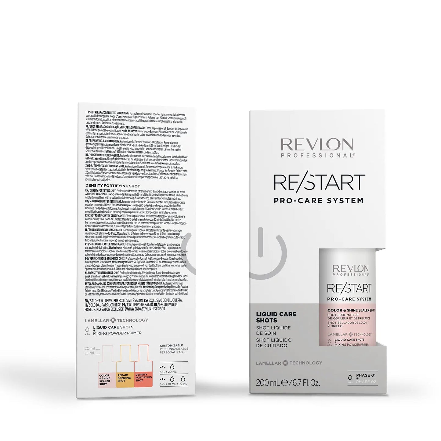 RE/START PRO-CARE SYSTEM COLOR & SHINE SEALER SHOT
