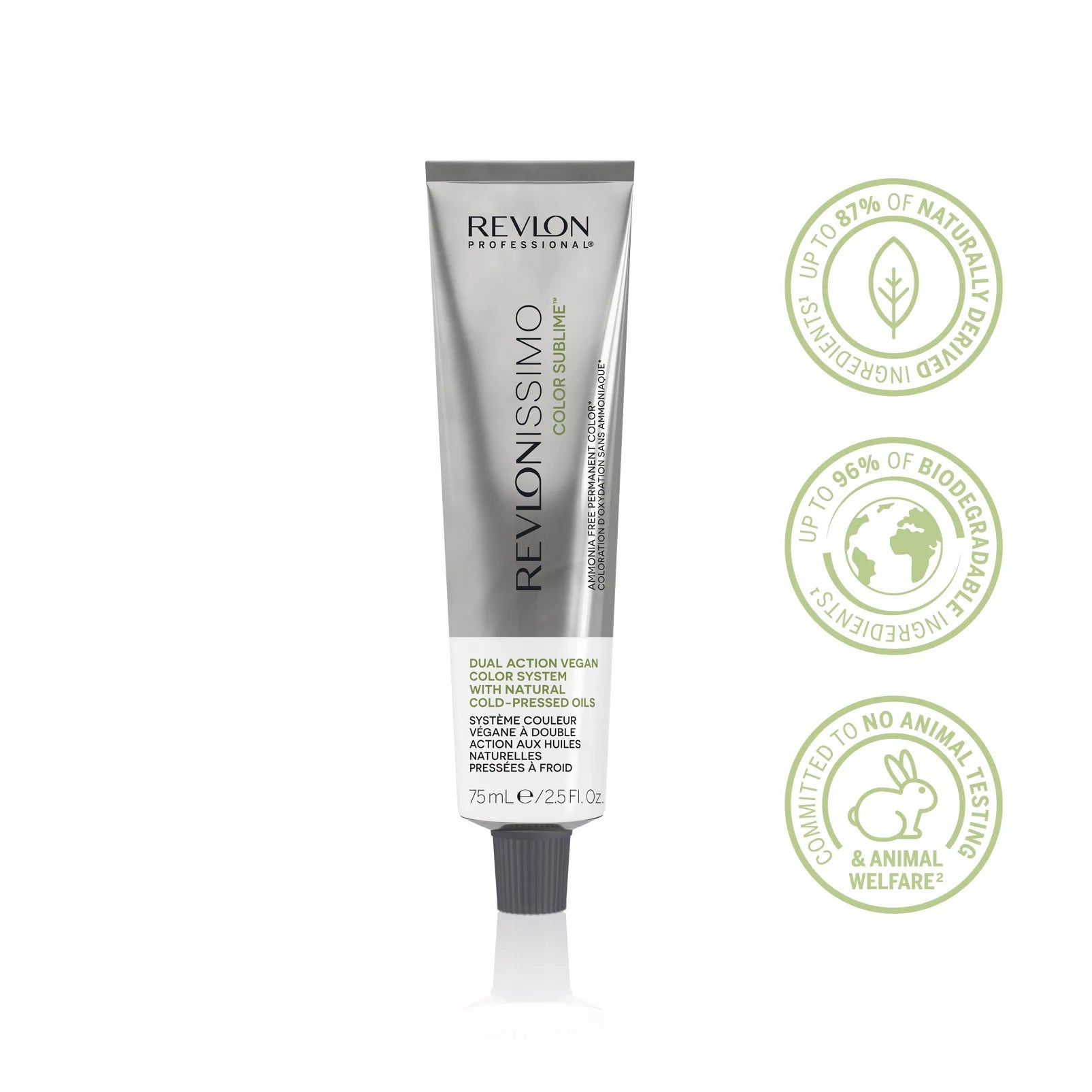Revlon Professional – REVLONISSIMO COLOR SUBLIMETM COLOR & CARE – The only ammonia-free* color system completely powered by natural oils¹