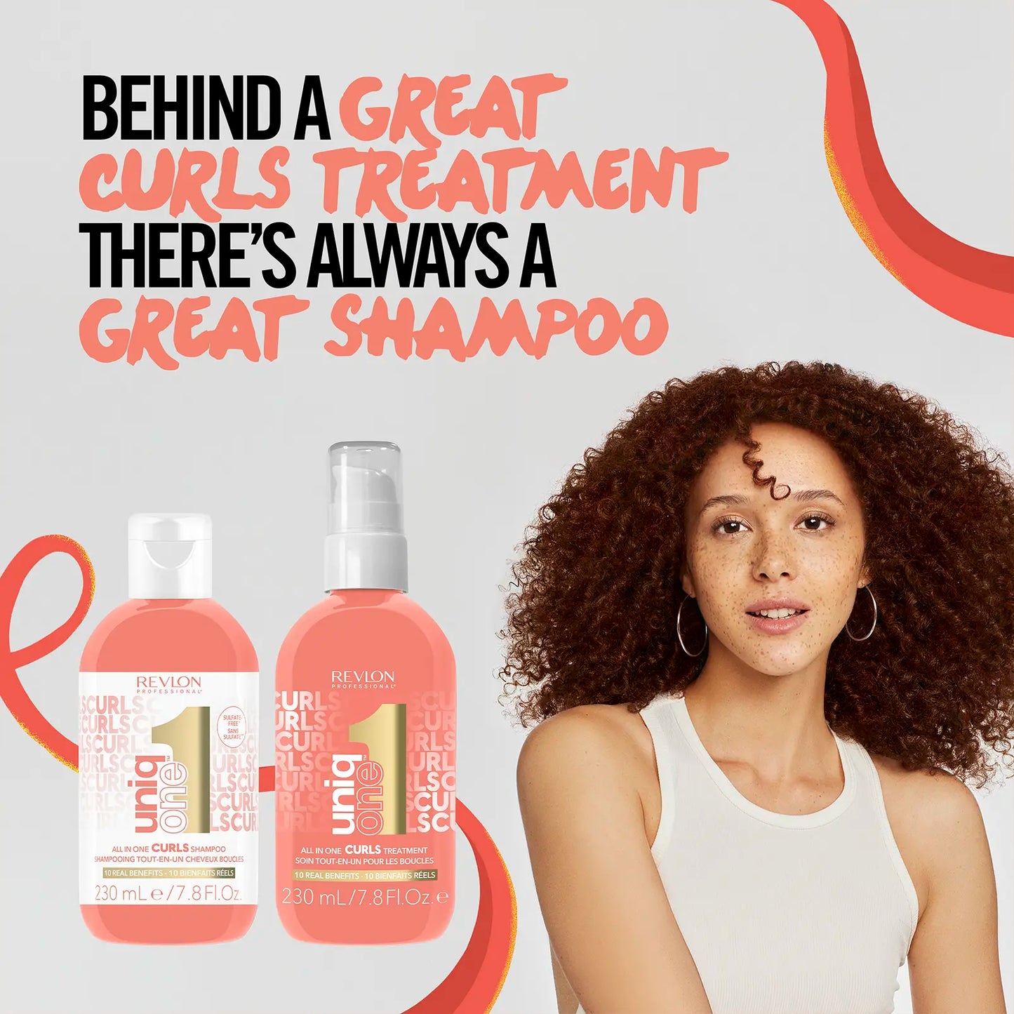 UNIQONETM SULFATE-FREE* CURLS SHAMPOO