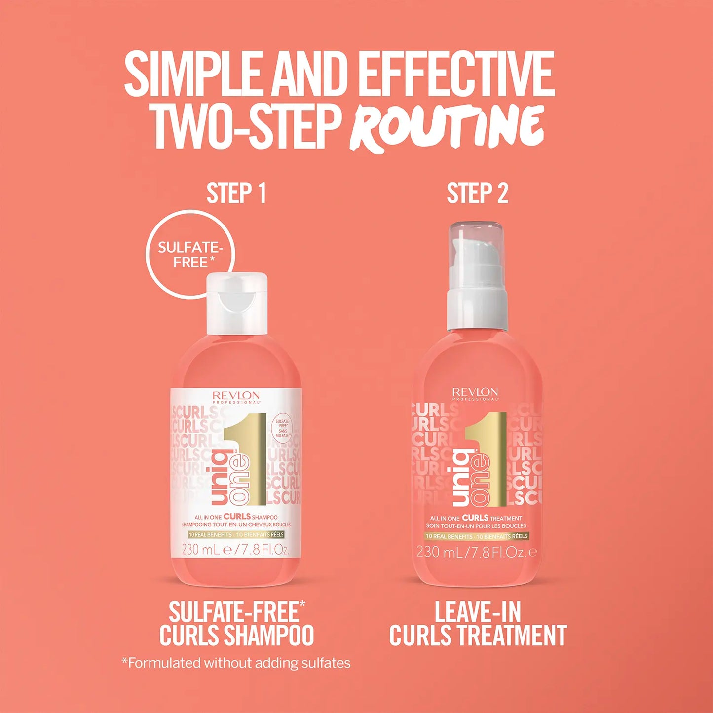 UNIQONETM SULFATE-FREE* CURLS SHAMPOO