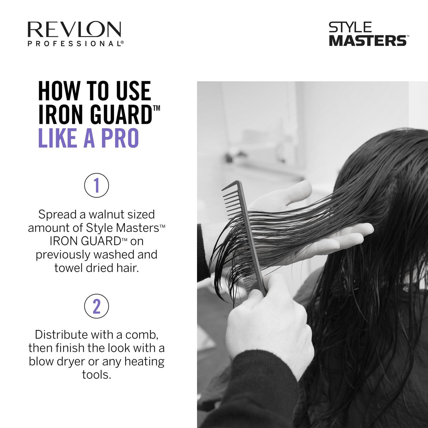 STYLE MASTERSTM SMOOTH CONTROL IRON GUARDTM